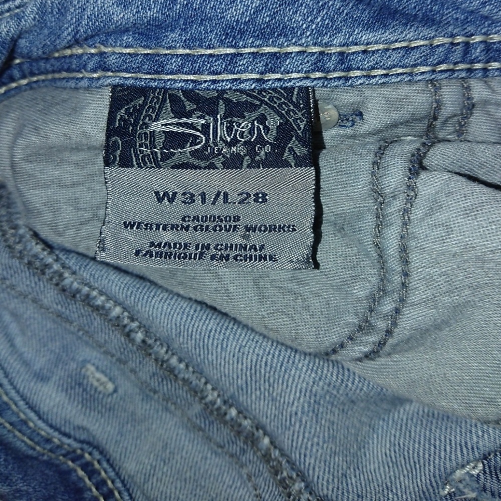 Silvers Sam Boyfriend jeans 31/28 - Picture 5 of 5
